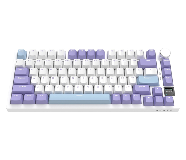 Ajazz AK820 Pro Flying Fish Switch Purple White Blue RGB - 1536363 - zdjęcie 2